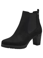 Kozaki damskie - Tamaris Damskie kozaki 1-1-25929-41 Chelsea, czarny, 42 EU - miniaturka - grafika 1