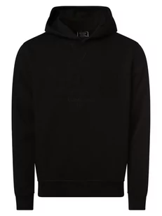 GUESS - Męska bluza z kapturem, czarny - Bluzy męskie - miniaturka - grafika 1