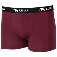 Majtki męskie - Męskie bokserki Zulu Bambus 210 Rozmiar: L / Kolor: bordowy - miniaturka - grafika 1