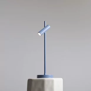 Trevo lampka biurkowa niebieska 1104B16 - Lampy stojące - miniaturka - grafika 1