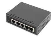 Pozostałe akcesoria sieciowe - Digitus Extender PoE klasy przemysłowej, Gigabit, 5-portowy - miniaturka - grafika 1