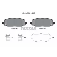 Klocki hamulcowe - Klocki hamulcowe - komplet TEXTAR 2383101 - miniaturka - grafika 1