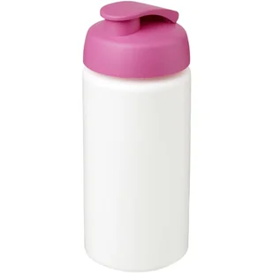 Bidon Baseline® Plus o pojemności 500 ml z wieczkiem zaciskowym i uchwytem - Shakery i bidony sportowe - miniaturka - grafika 1