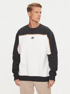 Bluzy męskie - New Balance Bluza Classics MT43525BK Czarny Relaxed Fit - miniaturka - grafika 1