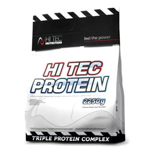 HI TEC Hi Tec Protein 2250g Truskawka - Odżywki białkowe - miniaturka - grafika 1