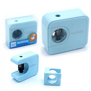 Temperówka elektryczna mini na baterie 2xAA TENWIN - Temperówki - miniaturka - grafika 1