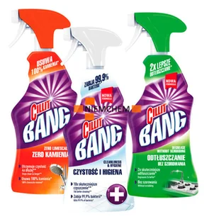 Cillit Bang Zestaw Kamień i Tłuszcz 3 x 750ml - Środki do kuchni i łazienki - miniaturka - grafika 1