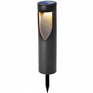 Lampy ogrodowe - Lampa Solarna Ogrodowa LED Wbijana Stojąca Słupek 45cm 4000K IP64 z Czujnikiem Zmierzchu - miniaturka - grafika 1