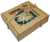 Biżuteria religijna - Bransoletka - 10 różańca - kamień naturalny - tygrysie oko - miniaturka - grafika 1