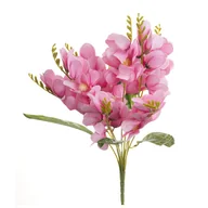 Sztuczne kwiaty - Bukiet groszku 52cm O836-006 C4 sztuczny ozdobny do wazonu - miniaturka - grafika 1