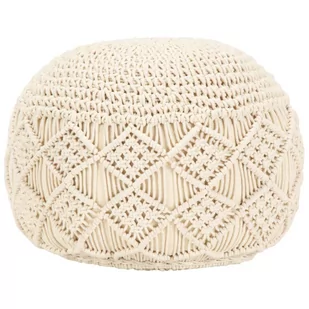 vidaXL vidaXL Ręcznie robiony puf, 45 x 30 cm, juta - Pufy i podnóżki - miniaturka - grafika 1