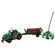 Zabawki zdalnie sterowane - Traktor R/C z przyczepą do przewożenia drewna 1:24 Askato - miniaturka - grafika 1