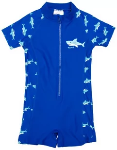 Playshoes Dziewczęca moda kąpielowa, jednoczęściowy, kostium kąpielowy, kropki, ochrona przed promieniowaniem UV, Hai, 74-80 - Kąpielówki dla chłopców - miniaturka - grafika 1
