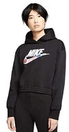 Bluzy damskie - Nike Damska bluza z kapturem NSW Icon Clash Fleece Bb - miniaturka - grafika 1