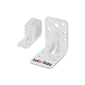 Zawiasy, okucia i inne akcesoria - 12x kątownik wzmocniony 60x60x45 mm ciesielski łącznik montażowy do drewna - KOTARBAU - miniaturka - grafika 1