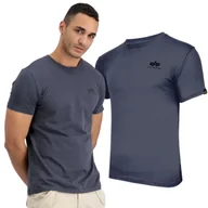 Odzież taktyczna i umundurowanie - Koszulka Alpha Industries Backprint 128507 412 - Grafitowa - miniaturka - grafika 1