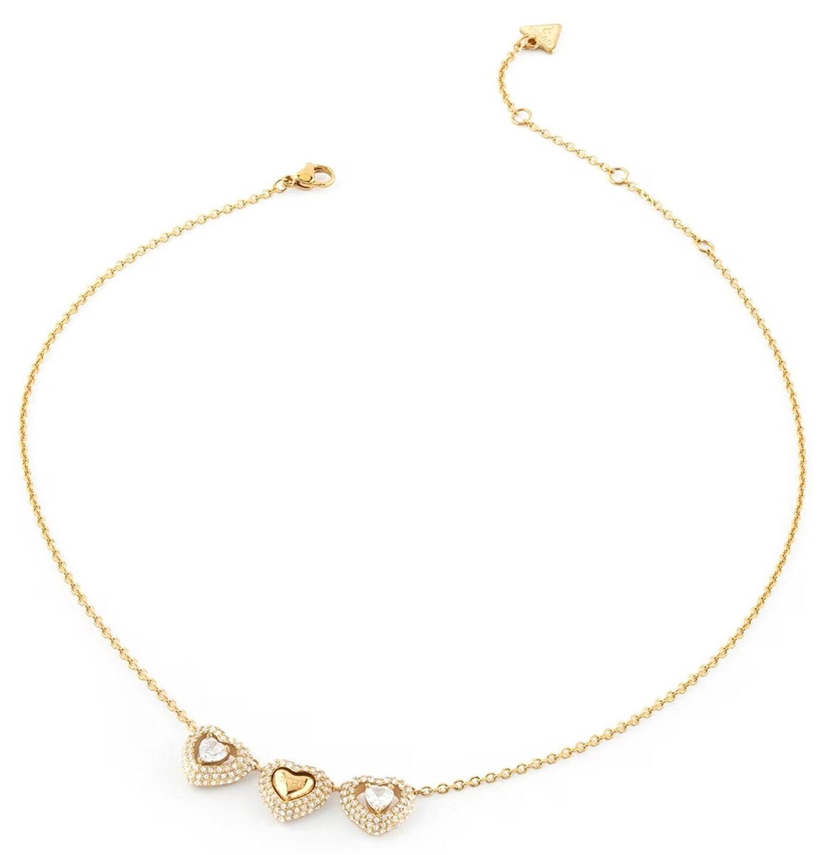 Naszyjnik Guess Beloved JUBN05023JWYGT/U serca