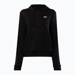 Bluza damska Reebok Identity Small Logo French Terry Hoodie black - Bluzy damskie - miniaturka - grafika 1