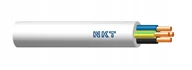 Przewody elektryczne - Przewód YDY4x6 żo 450/750V biały, bęben zwrotny 500mb, NKT Cables - miniaturka - grafika 1