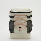 Plecaki - Reserved - Pojemny plecak z kieszeniami - Kremowy - miniaturka - grafika 1