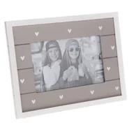 Ramki na zdjęcia - Drewniana ramka na fotografię So much hearts brązowy, 22 x 17 cm - miniaturka - grafika 1