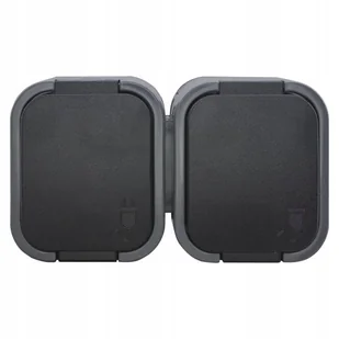 Gniazdo Elektryczne ścienne Orno czarny - Gniazdka elektryczne - miniaturka - grafika 1