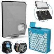 Filtry do odkurzaczy - ZESTAW 2x Filtr do odkurzacza MIELE BOOST CX1 zam. 11639250 11639240 - miniaturka - grafika 1