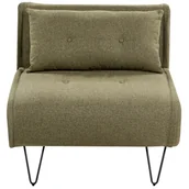 Sofy i kanapy - Sofa rozkładana oliwkowa VESTFOLD - miniaturka - grafika 1
