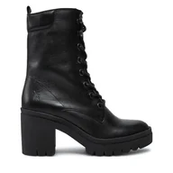 Botki damskie - Botki Fly London Tielfly P144642011 Czarny - miniaturka - grafika 1