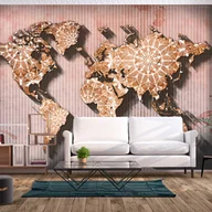 Fototapety - Fototapeta samoprzylepna - Orientalna mapa (rozmiar 98x70) - miniaturka - grafika 1
