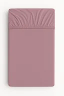 Prześcieradła dla dzieci - Prześcieradło bawełniane z gumką do łóżeczka 120x60 cm - róż retro - miniaturka - grafika 1
