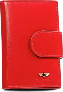 Peterson Skórzany, Średni Portfel Damski Na Zatrzask - Portfele - miniaturka - grafika 1