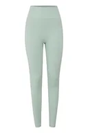 Legginsy - THEJOGGCONCEPT Damskie legginsy JCSAHANA 155706/Frosty Green, L/XL - miniaturka - grafika 1