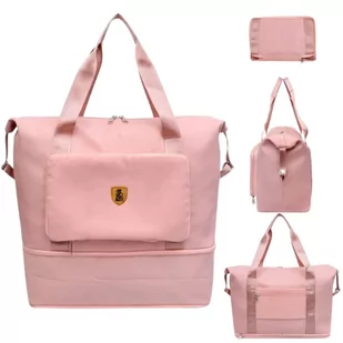 Torba Podróżna Damska Shopper Kompaktowa Wodooporna Bagaż Podręczny - Torby podróżne - miniaturka - grafika 1