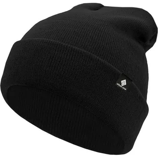 Black Kids Beanie van Katoen - Urban Ace Jr Winter Hat - Czapki dla dzieci - miniaturka - grafika 1
