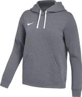 Bluzy damskie - Nike Bluza damska Nike Park 26 Fleece Hoodie szara IB1224 071 XS - miniaturka - grafika 1