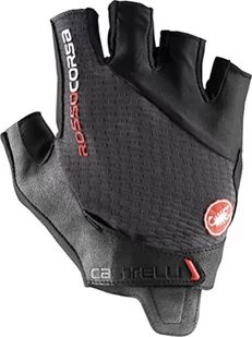 castelli Męskie czerwone Corsa Pro V Glove rękawiczki rowerowe, ciemnoszare, S - Rękawiczki - miniaturka - grafika 1