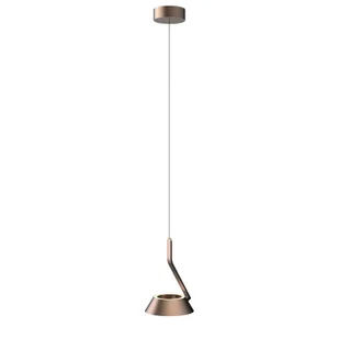 Ściemnialna lampa wisząca Garta PL0147 Yaskr LED 16W 3000K czujnik różowe złoto - Lampy sufitowe - miniaturka - grafika 1