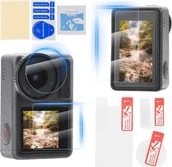 Akcesoria do kamer sportowych - BRDRC FOLIA OCHRONNA SZKŁO HARTOWANE NA OBIEKTYW I EKRAN DO DJI OSMO ACTION 4 - 3 SZT. - miniaturka - grafika 1