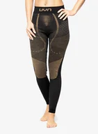 Kalesony - Legginsy termiczne damskie UYN Cashmere Shiny 2.0 UW Pants Long - gold - miniaturka - grafika 1