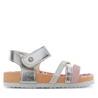 Buty dla dziewczynek - Sandały Gioseppo Houlton 74404-P Srebrny - miniaturka - grafika 1