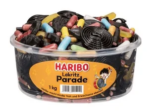 Haribo, żelki z lukrecją Lakritz Parade, 1 kg - Żelki - miniaturka - grafika 1