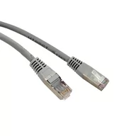 Patchcordy - Patchcord STP kat.6 2m (szary) - miniaturka - grafika 1