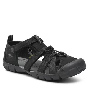 Sandały Keen - Seacamp II Cnx 1027418 Black/Grey - Sandały damskie - miniaturka - grafika 1
