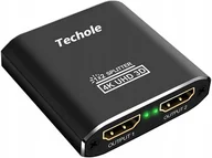 Złącza, przejściówki, adaptery - Rozdzielacz HDMI Techole HS306 - miniaturka - grafika 1