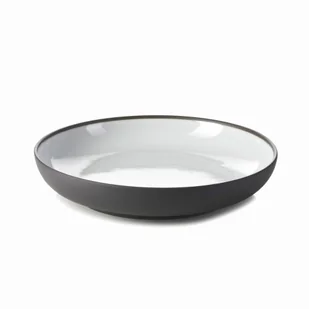Revol SOLID talerz 23,5 cm, biało-czarny White - Talerze - miniaturka - grafika 1