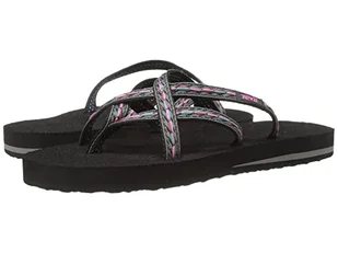 Teva Damskie japonki Olowahu, Felicitas Black - 42 EU - Klapki i japonki damskie - miniaturka - grafika 1