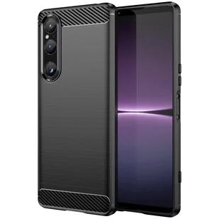 Etui Carbon do Sony Xperia 1 V ochronne etui na telefon komórkowy Pokrowiec TPU na telefon komórkowy - Etui i futerały do telefonów - miniaturka - grafika 1