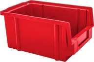 Pojemniki przemysłowe - ECOabc Pojemnik magazynowy warsztatowy 400x269x199 typ 3 czerwony - miniaturka - grafika 1