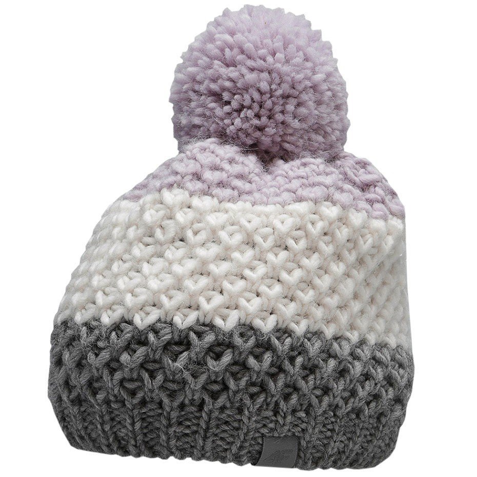 Czapka dla dziewczynki 4f jasn